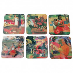 Set of 6 coasters - Gauguin
