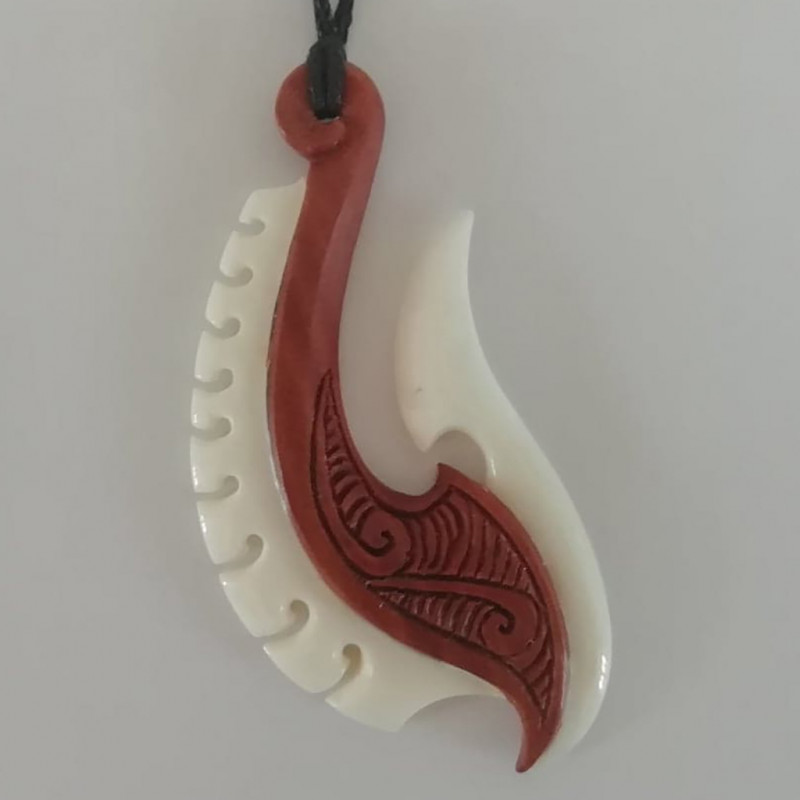 protecteur Polynésien pendentif Hameçon original crochet du Dieu Maui 