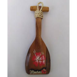 Wood magnet - Outrigger paddle