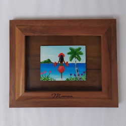 Wooden frame - Polynesian...
