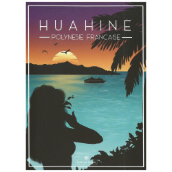 Sunset Postcards - Huahine