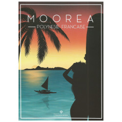 Sunset Postcards - Moorea 1