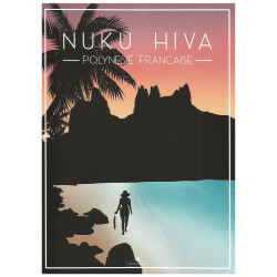 Sunset Postcards - Nuku Hiva