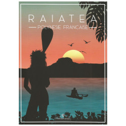 Sunset Postcards - Raiatea